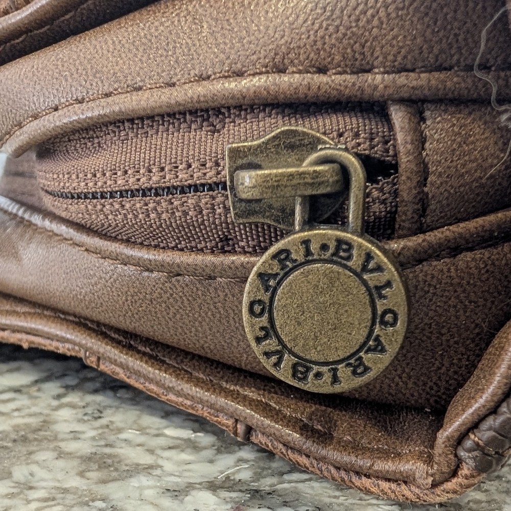 Bvlgari Brown Leather Men's Bag